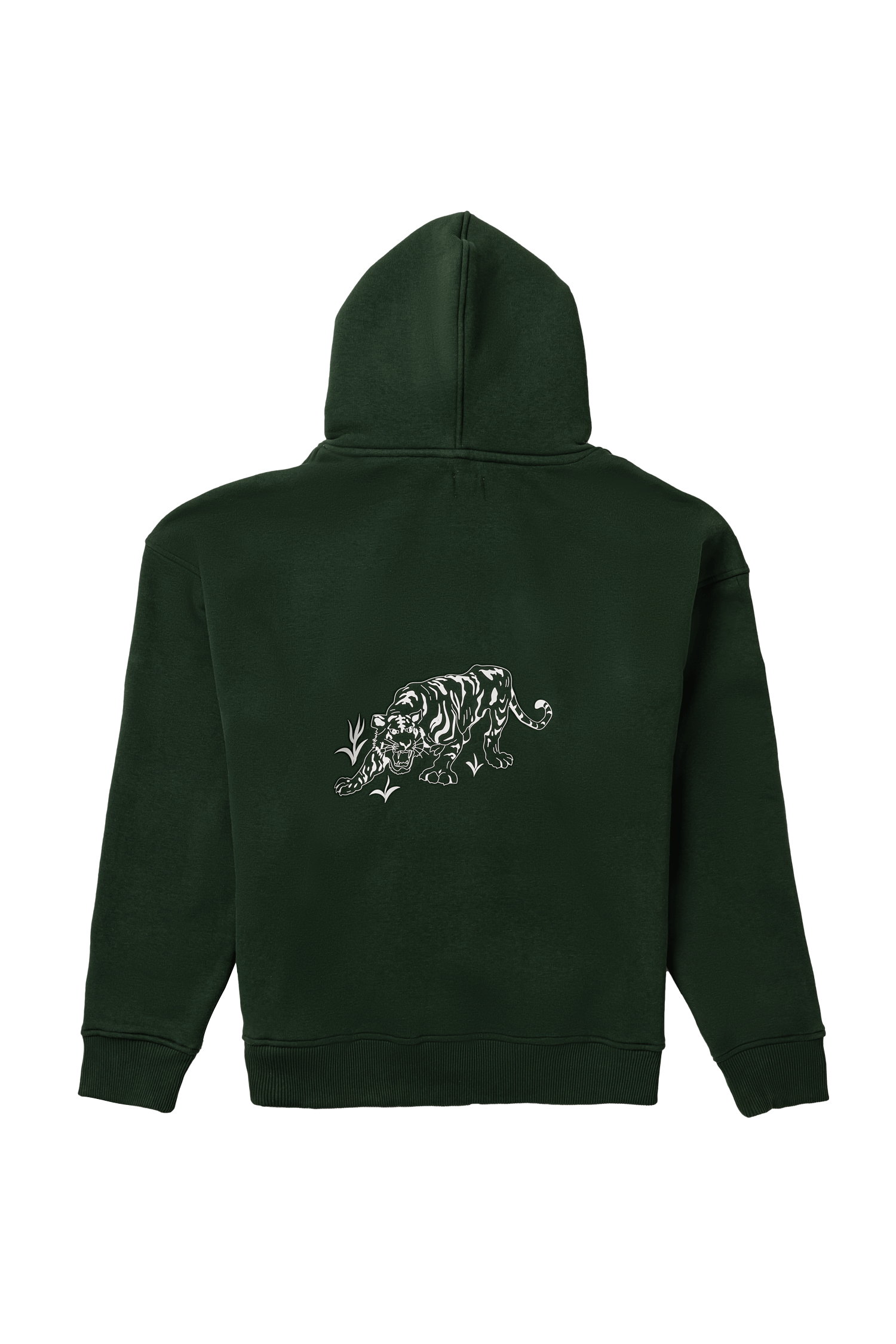 Grounded Collection Oversized Green Hoodie - Aksesuar görsel 2 | KRONOTROP